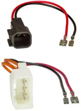 AUDIO SYSTEM 8 2x CONNECTOR 017 024