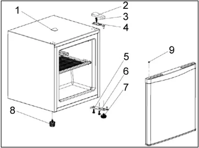 BOMANN GB 7246 Household Freezer Box A2