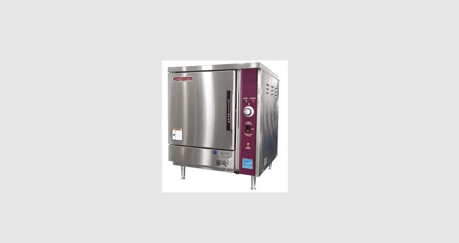 Crown Epx-5 Electric Counter Pan Steamers Instruction Manual Crown Epx-5 Electric Counter Pan Steamers Instruction Manual