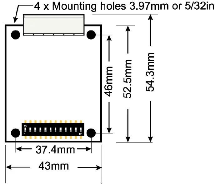 Hole Dimensions