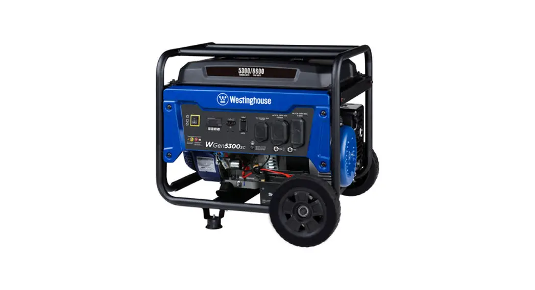 Westinghouse Wgen5300sc 5300 Watt Electric Start Portable Generator User Guide