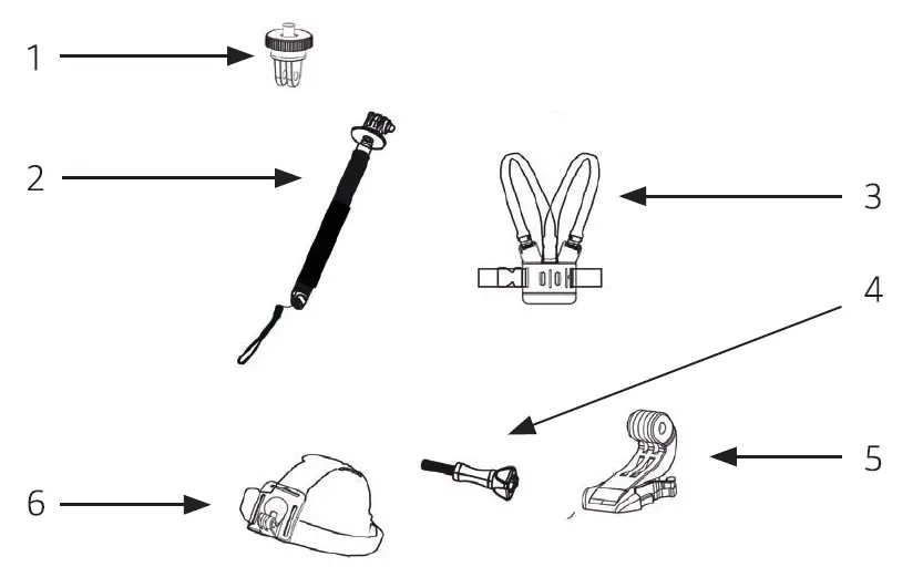 MARQUANT 920-535 Accessory Kit Action Camera 1
