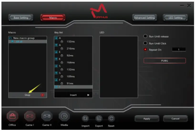 AIKUN GX66 7200DPI RGB Gming Mouse Morphus GX66PRO Master - Run the Driver 4