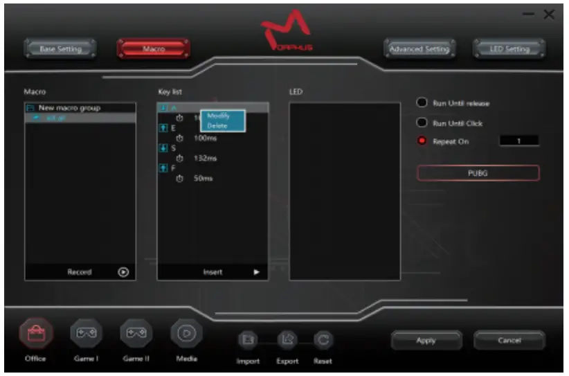 AIKUN GX66 7200DPI RGB Gming Mouse Morphus GX66PRO Master - Run the Driver 5