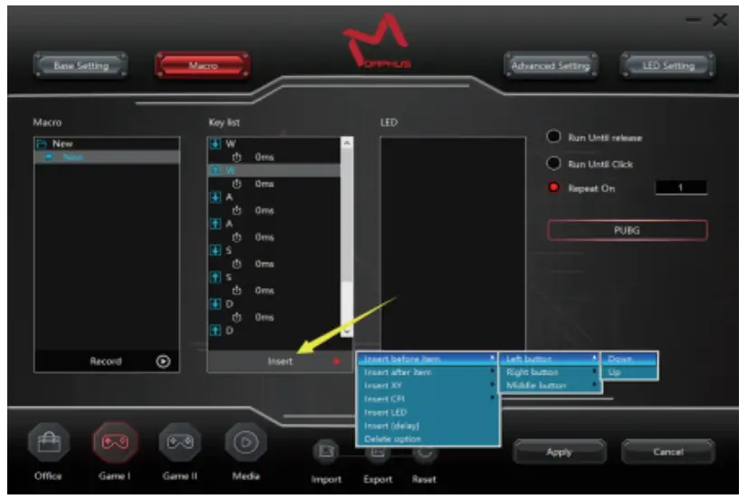 AIKUN GX66 7200DPI RGB Gming Mouse Morphus GX66PRO Master - Run the Driver 6