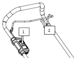 swift EB137CD 40V Lithium Ion Cordless Lawn Mower - Power Tool
