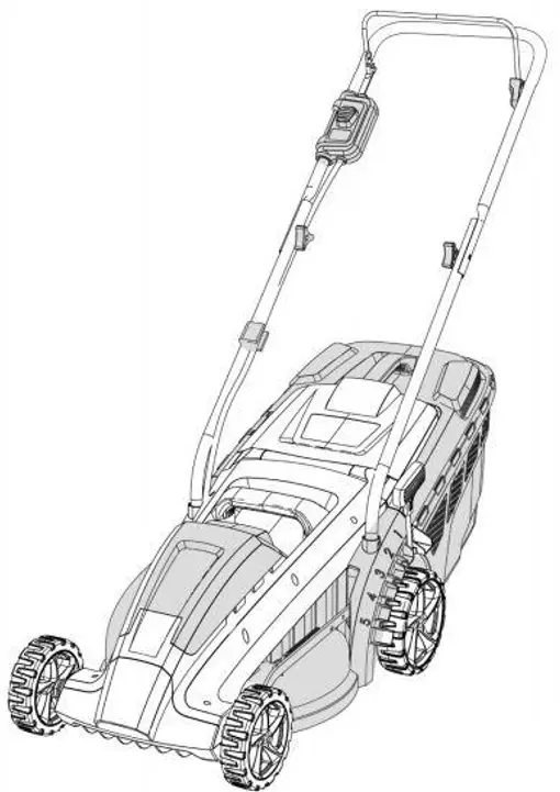 swift EB137CD 40V Lithium Ion Cordless Lawn Mower