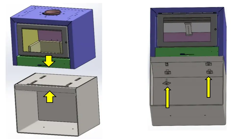KEMLAN Cube Freestanding Wood Heater - fig 1