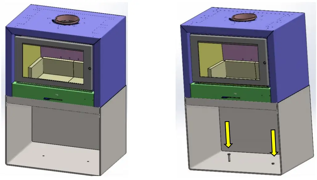 KEMLAN Cube Freestanding Wood Heater - fig 2