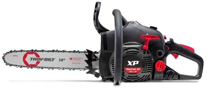 TROY-BILT-TB4214C-XP-14-Inch-42cc-2-Cycle-Lightweight-Gas-Chainsaw-with-Adjustable-Automatic-Chain-Oiler-and-Heavy-Duty-Carry-Case-Product-Image