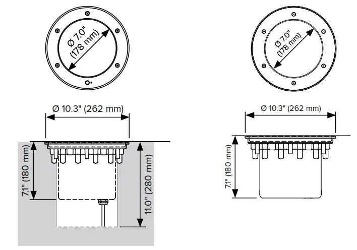 LUMASCAPE LS3060 Evoca In ground Luminaire - fig2