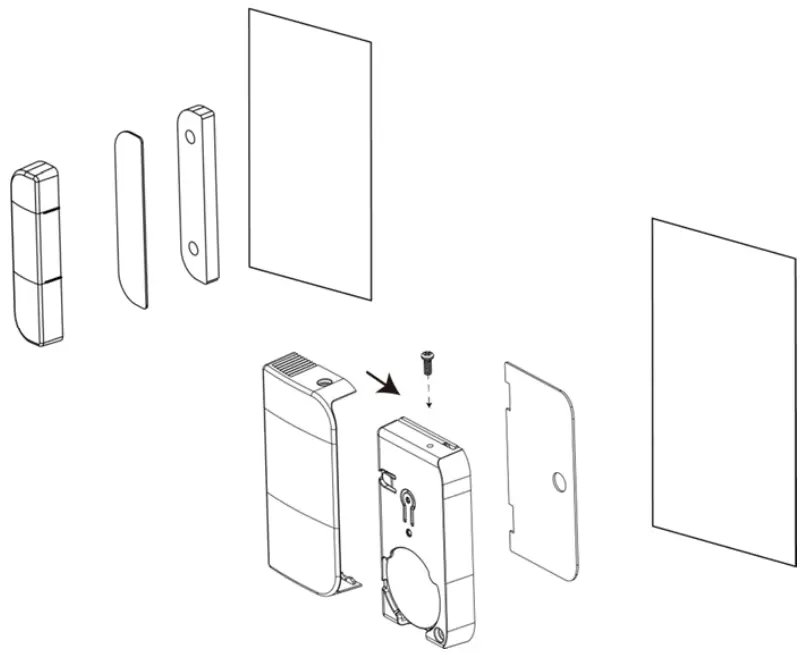 Climax Technology MDC 5 Mini Door Contact Access Control System - FIG 5