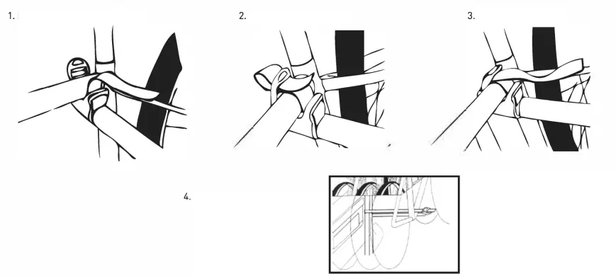 ALLEN ZN522Q 2-Bike Spare Tire Rack 8