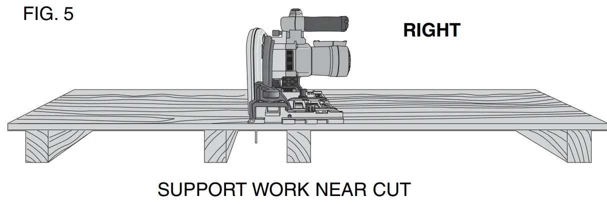 DEWALT DWS520KT Plunge Circular Saw 1300W fig 6