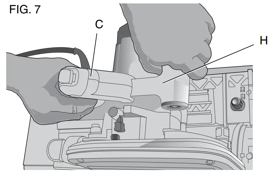 DEWALT DWS520KT Plunge Circular Saw 1300W fig 8