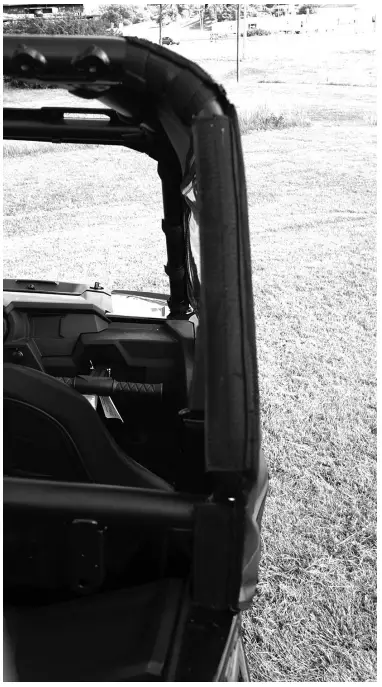 FALCON RIDGE PO-14RZR4-FC04 Polaris 2014-2018 RZR4 Full Cab with Aero-Vent Lexan Windshield-fig3