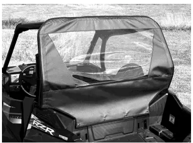 FALCON RIDGE PO-14RZR4-FC04 Polaris 2014-2018 RZR4 Full Cab with Aero-Vent Lexan Windshield-fig5