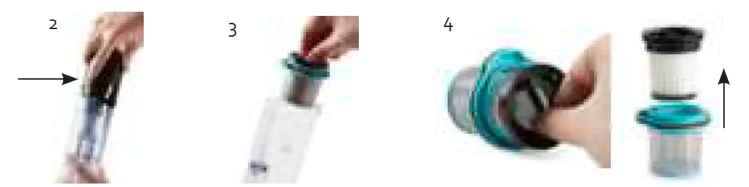 DOMO DO239S Handheld Vacuum Cleaner 6