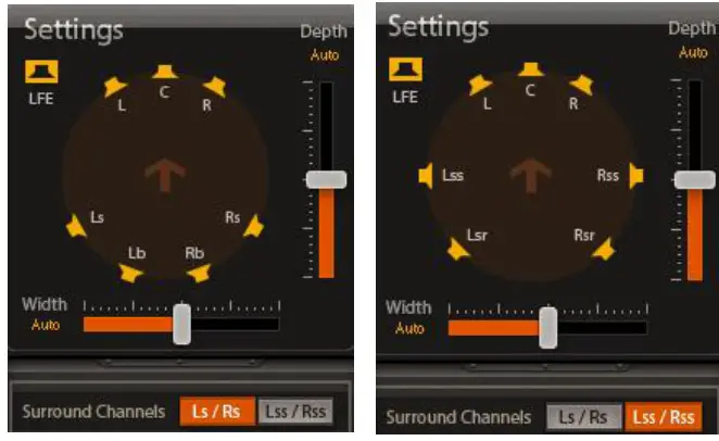 WAVES DTS Neural UpMix - Surround Channel