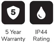 HOFTRONIC 4400316 Rome Dimmable LED Downlight - Icon