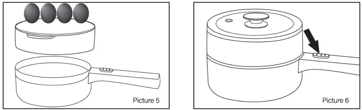 TAYAMA THP-150 Multi-Function Electric Cooking Pot - Figure 3