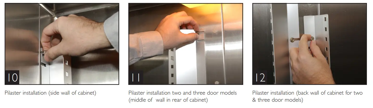 true STR2R-2S-HC Spec Series Reach-In Two Section Solid Swing Door Refrigerator - Fig 12