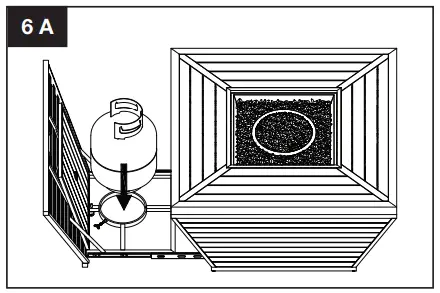 Sunbeam Aluminum Fire Table -Assembly6A