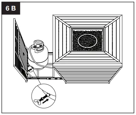 Sunbeam Aluminum Fire Table -Assembly6B
