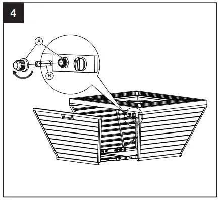 Sunbeam Aluminum Fire Table -Natural Gas Conversion4