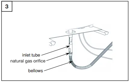 Sunbeam Aluminum Fire Table -Natural Gas3