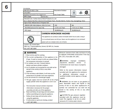 Sunbeam Aluminum Fire Table -Natural Gas6