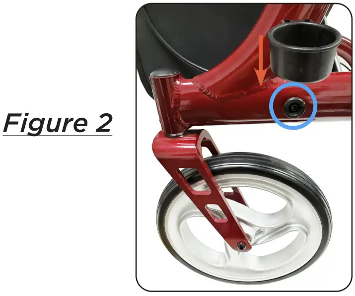 Attaching The Cane Holder