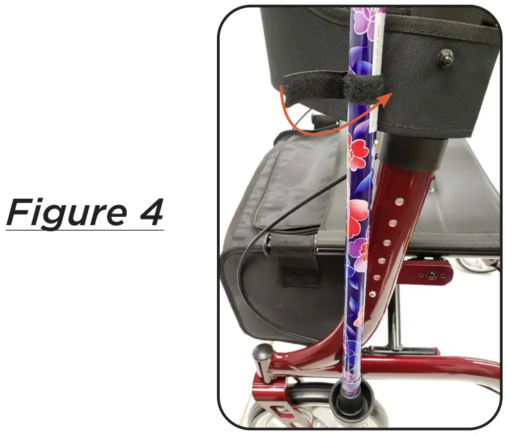 Attaching The Cane Holder