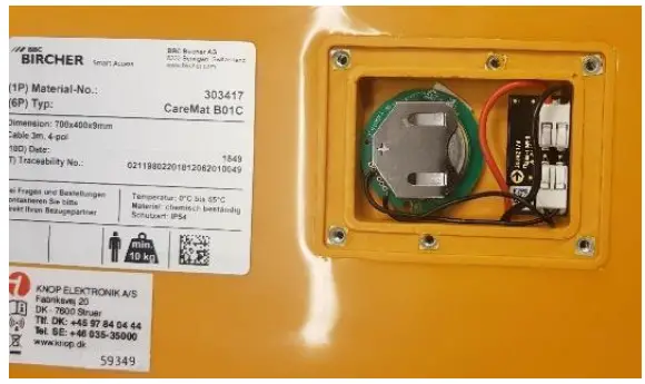 KNOP TR303410HF TR303417HF Pressure Mat - Figure 1
