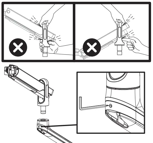 Arm Assembly & Monitor Mounting