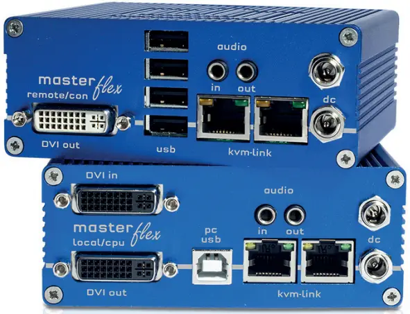 kvm-tec V130722 Masterflex single fiber