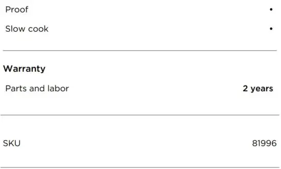 FIG 10 SPECIFICATIONS