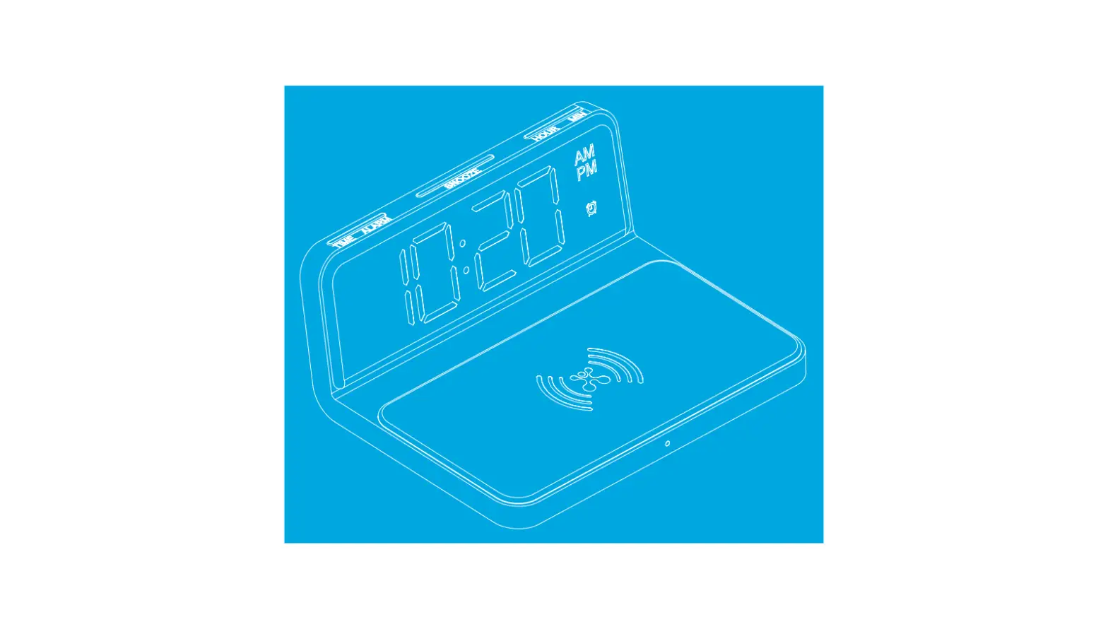 Atomi At1862 Qi Alarm Clock User Manual