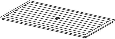 HAMPTON BAY Heather Glen 7 Piece Dining A02