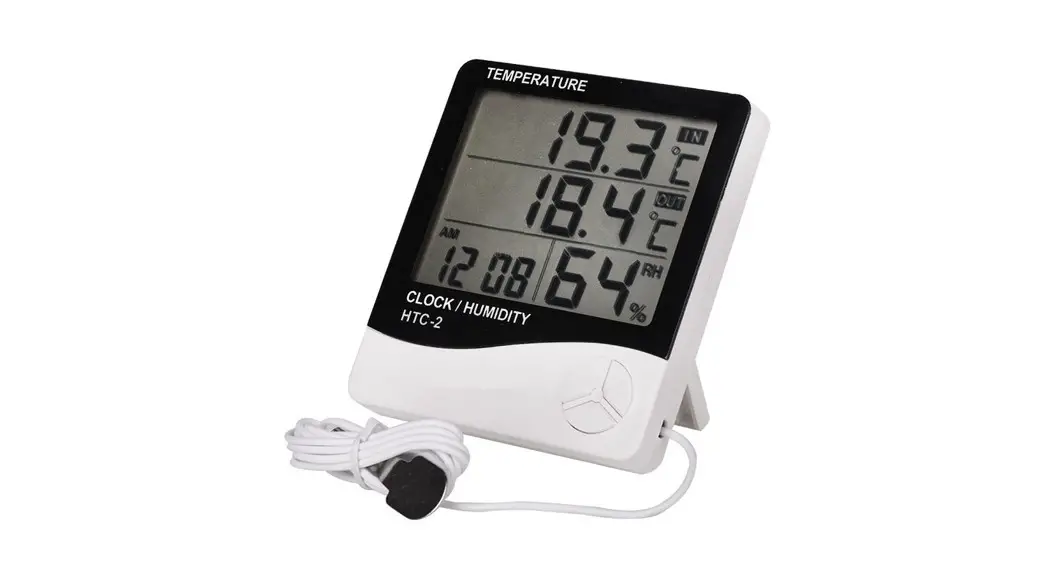 Aircare Dual Display: Thermometer Hygrometer User Manual
