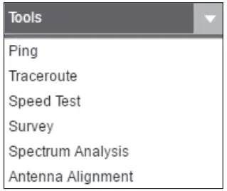 Spectrum Analysis page