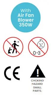 LIFESPAN KIDS AirZone 6 9ft Bouncer- 1