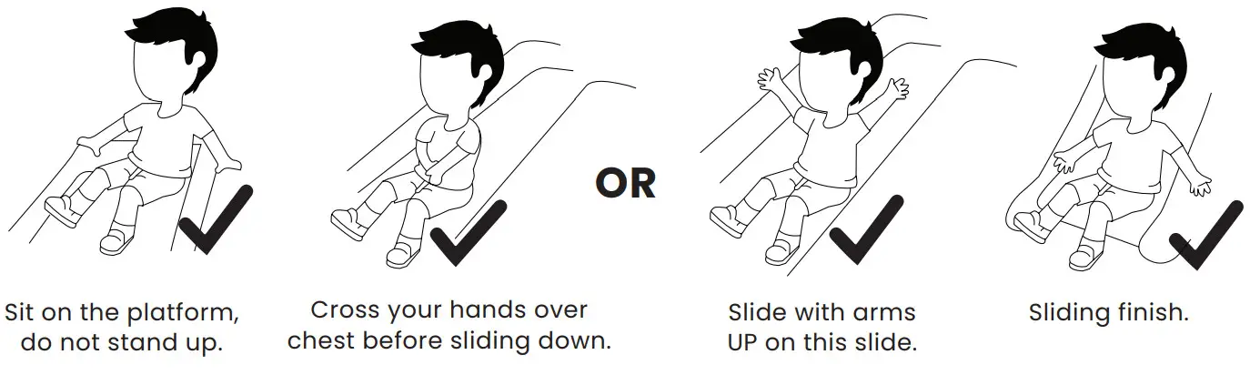 LIFESPAN KIDS AirZone 6 9ft Bouncer- SAFETY INSTRUCTIONS 2