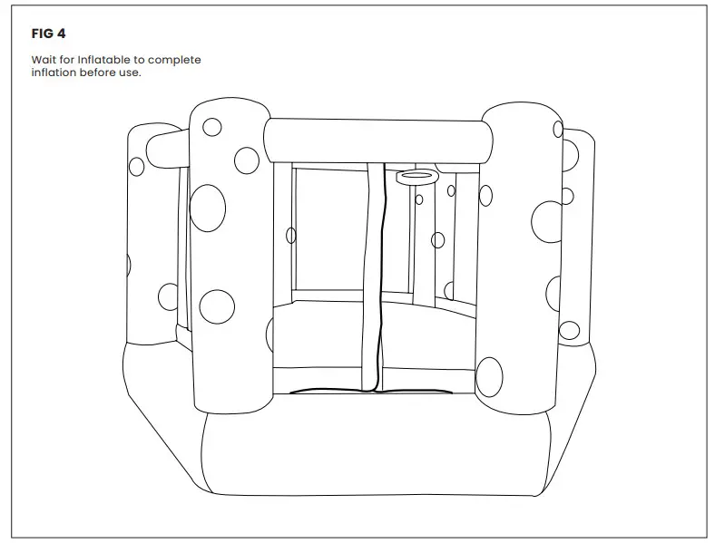 LIFESPAN KIDS AirZone 6 9ft Bouncer- SET UP 12