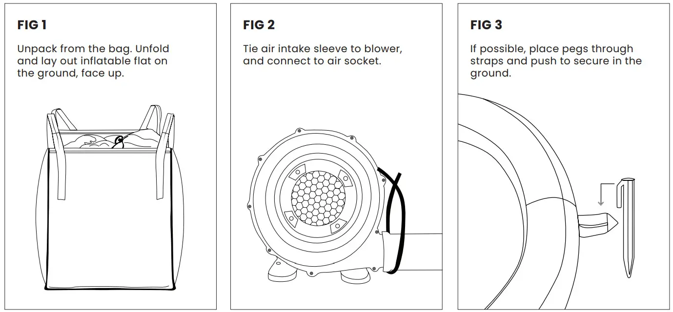 LIFESPAN KIDS AirZone 6 9ft Bouncer- SET UP
