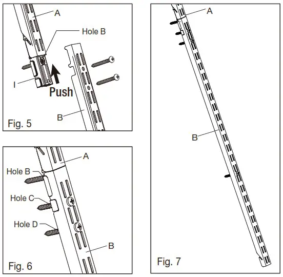 EVERBILT 90466 25 5 in Double Shelf - Installation 3