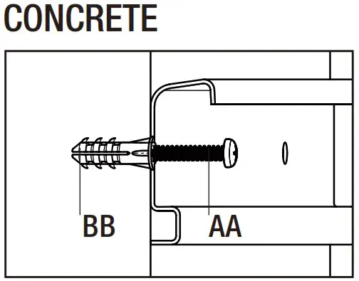 EVERBILT 90466 25 5 in Double Shelf Pre-installation 4