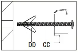 EVERBILT 90466 25 5 in Double Shelf Pre-installation 6