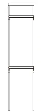 EVERBILT 90466 25 5 in Double Shelf - cover
