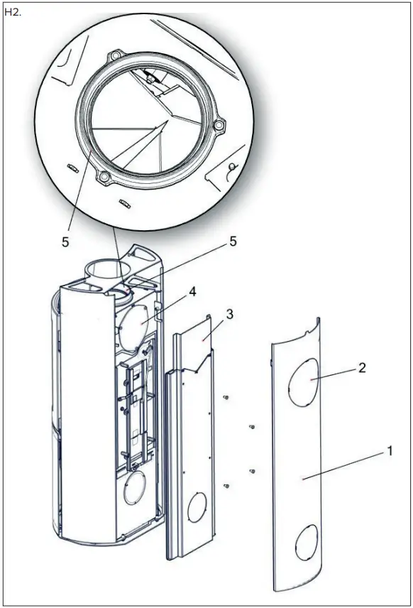 Hwam 3100 Woodburning Stove Designer - FIGURE 4